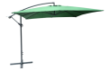 Umbrelă pătrată 8080 lateral verde 270 x 270 cm