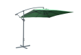 Umbrelă pătrată 8080 lateral verde 270 x 270 cm