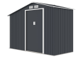 Casă de grădină LUKE A, 195 x 278 x 127 cm, gri