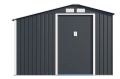 Casă de grădină LUKE A, 195 x 278 x 127 cm, gri