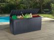Cutie depozitare grădină HOLLYWOOD 270l - grafit