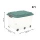 Cutie de depozitare cu capac ROLLER, 57 L, 59,5 × 40 × 37 cm