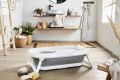 Cadă pliabilă  Baby Bath 2 GO pentru copii, compactă, alb/g