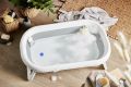 Cadă pliabilă  Baby Bath 2 GO pentru copii, compactă, alb/g