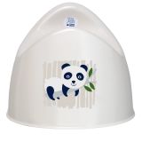 Oliță ecologică Rotho cu imprimeu panda, alb organic, 30x26,