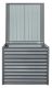 PREMIUM Composter metalic 98 x 98 x 85 cm