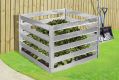 Composter metalic 560 L, 93 x 93 x 70 cm