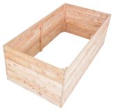 PREMIUM MODŘÍN Strat înălțat 135 x 70 x 50 cm, din lemn