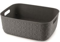 Softex M Cutie de depozitare - 12,5 L, gri închis